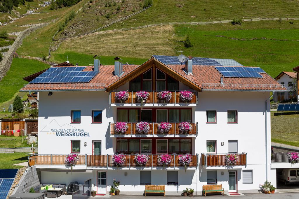Residence Weisskugel Langtaufers Sudtirol Melago Exteriör bild